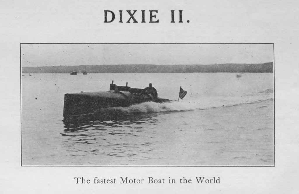 Dixie II, Fastest Boat In The World 1908