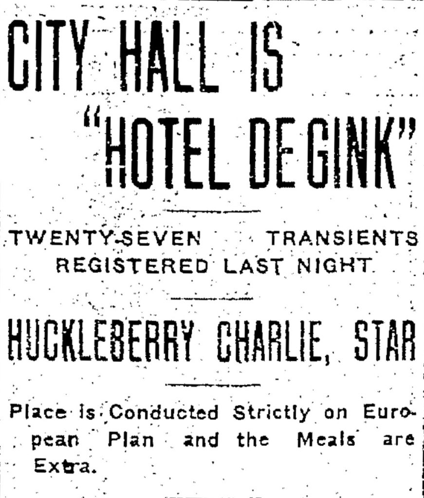 Huckleberry Charlie Stars at Hotel City Hall