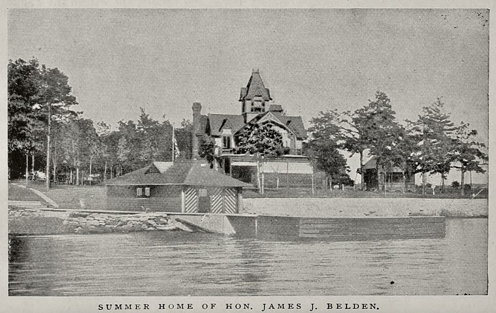 James J. Belden summer home on Round Island.
