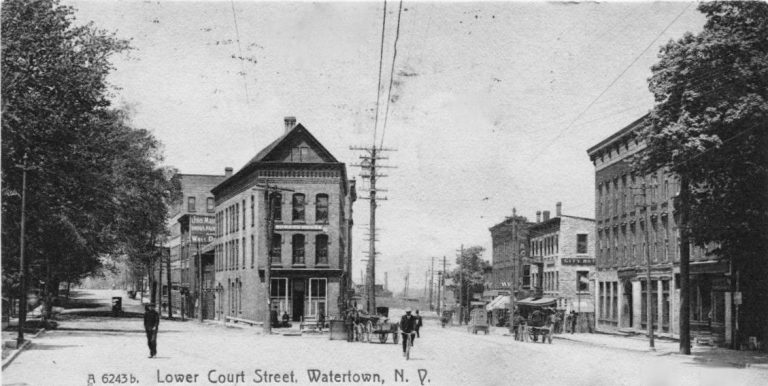 Col. Delevan S. Miller Recollects Downtown Watertown of 1881