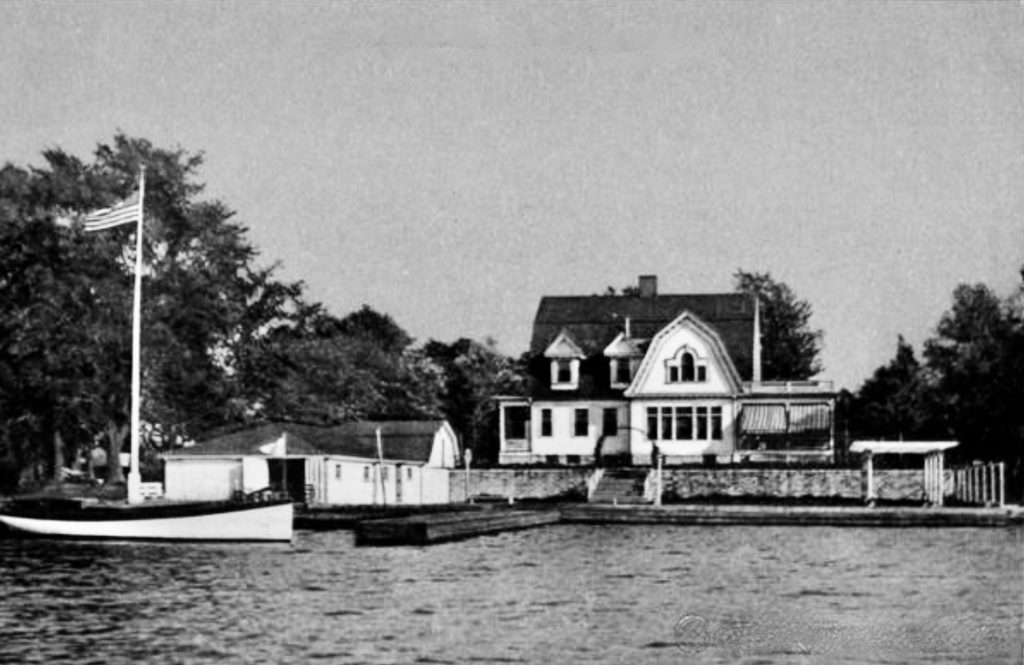 Sacket House From St. Lawrence River