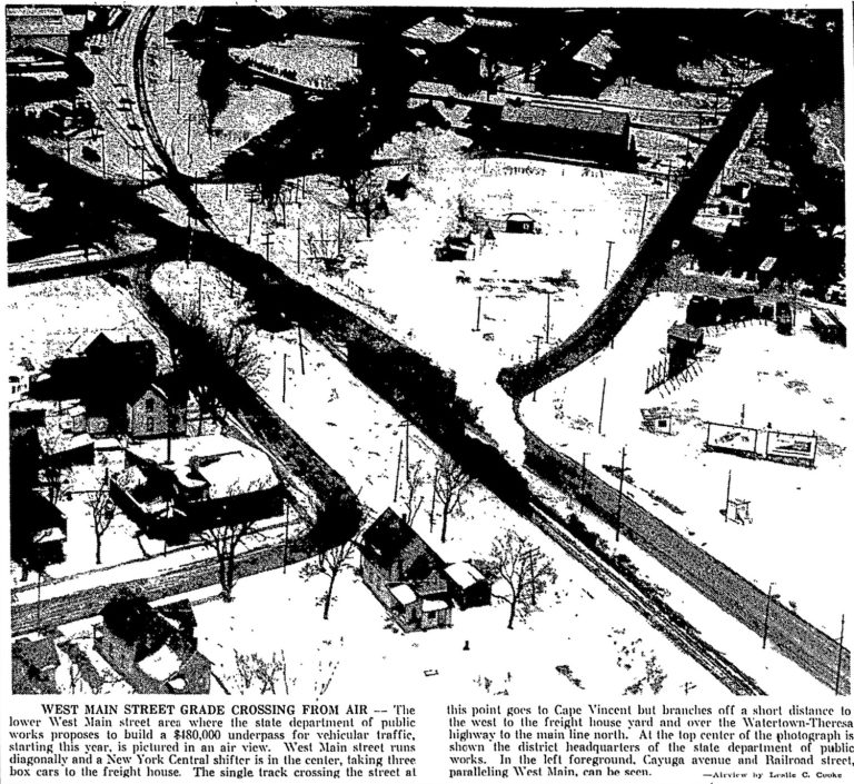 West Main Street Grade Crossing - Est. 1951