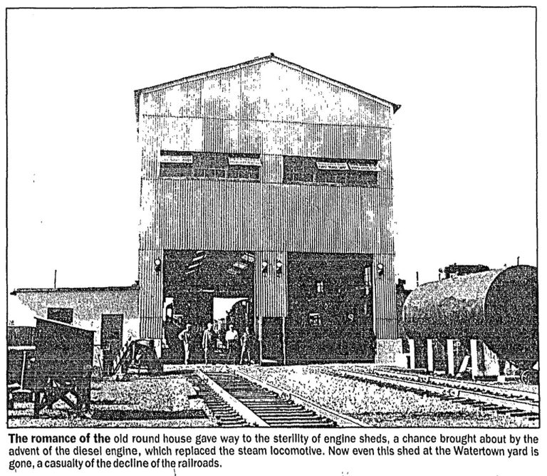 Engine Terminal And Roundhouse - Established 1919