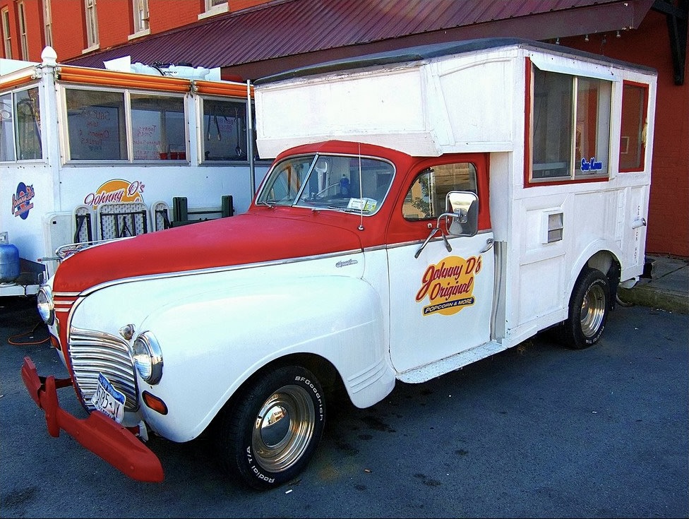 John DeVito's well-known popcorn truck