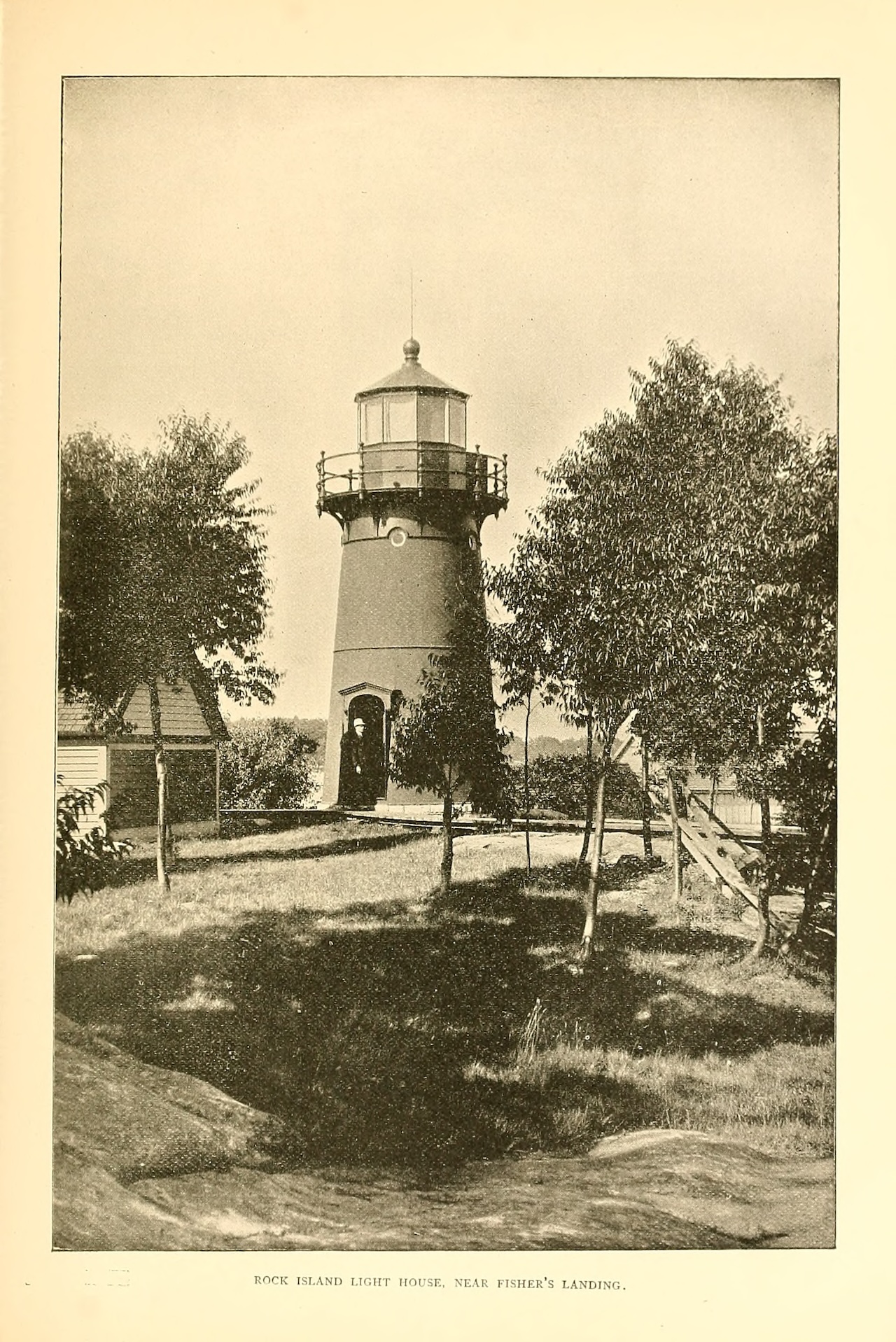 Rock Island previous lighthouse