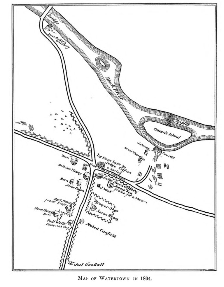 Early Watertown - Its Rapid Growth from 1804 to 1812