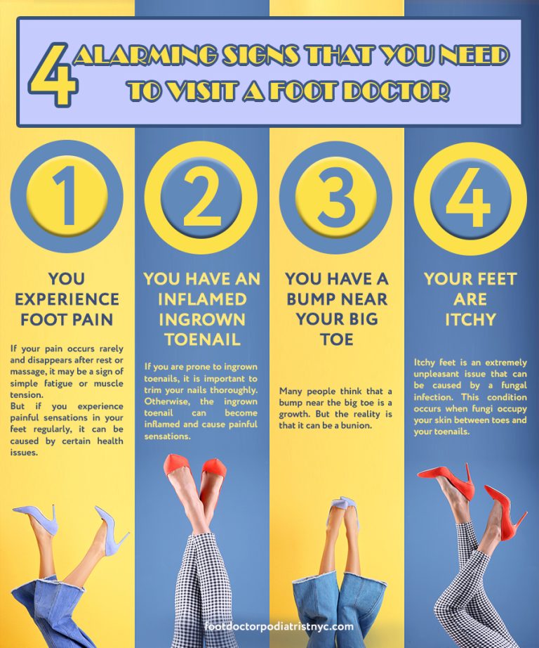 4 Alarming Signs That You Need to Visit a Foot Doctor 768x922