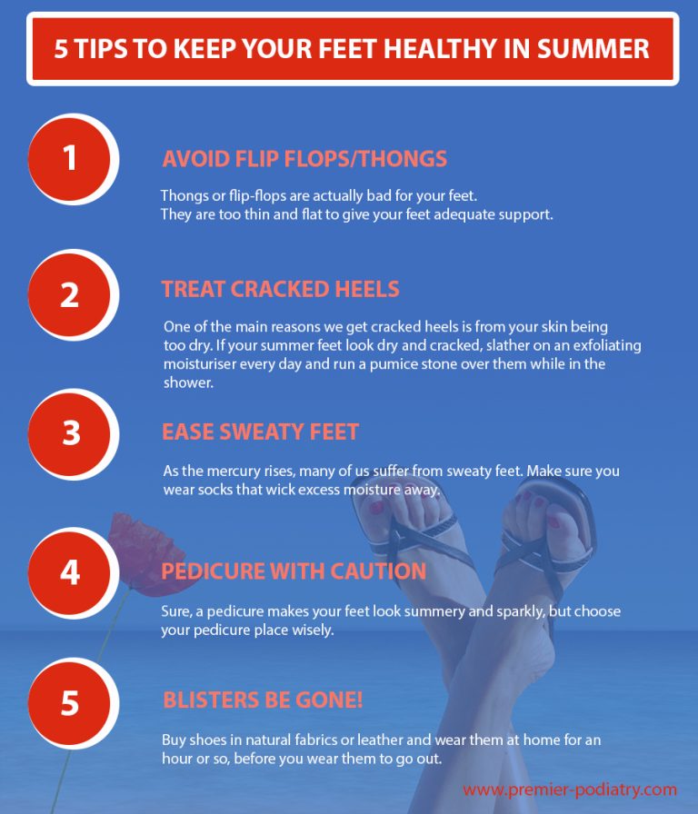 5 Tips to Keep Your Feet Healthy in Summer 768x896