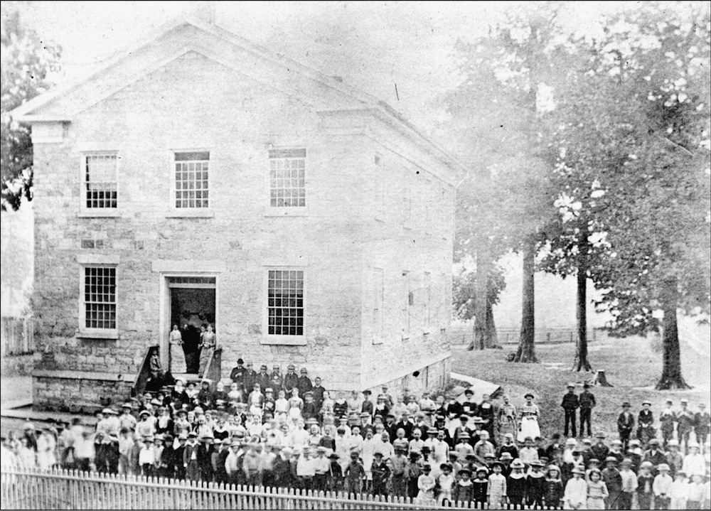 Academy Street Schoolhouse built in 1832