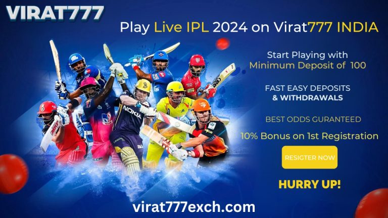 Play Live IPL 2024 on Virat777 INDIA 1 768x432