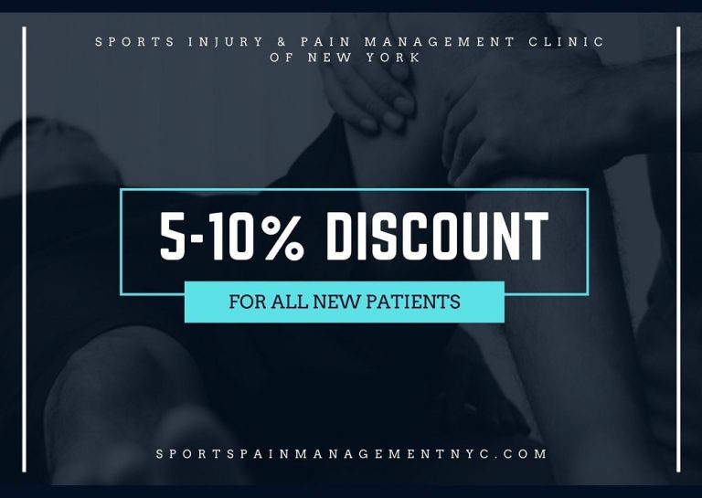 Sports Injury Pain Management Clinic of New York offers a discount 768x545