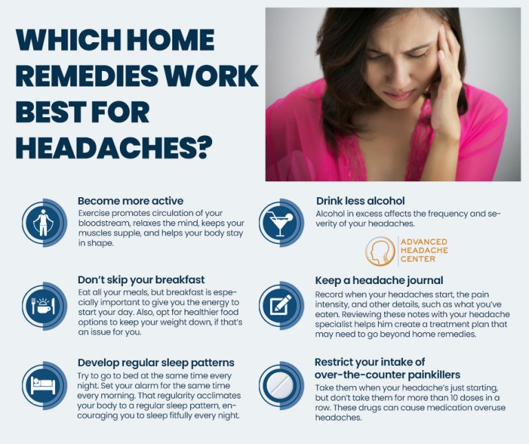 Which Home Remedies Work Best for Headaches 768x644
