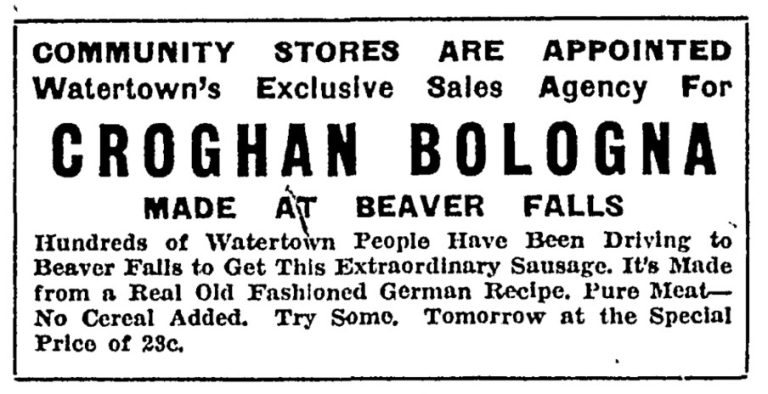 The Story of Croghan Bologna est. 1888