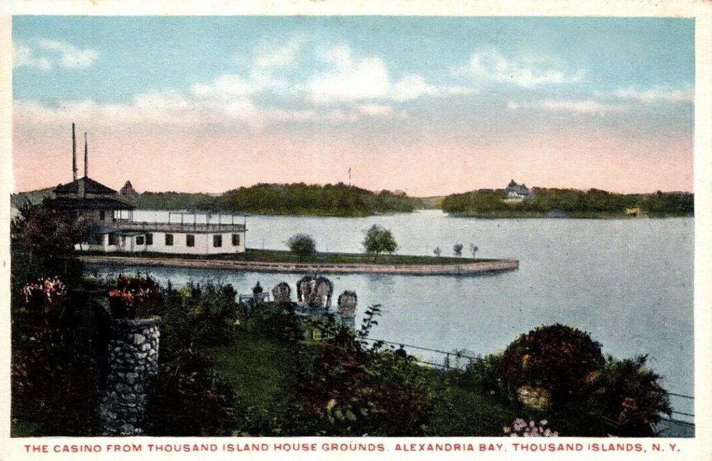 Casino Island offshore of the TI House