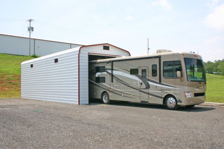 Fully Enclosed RV Cover 768x512