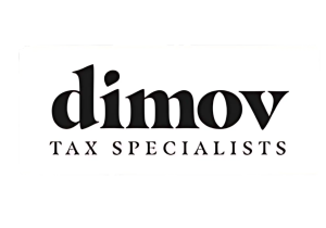 dimov tax specialists logo -