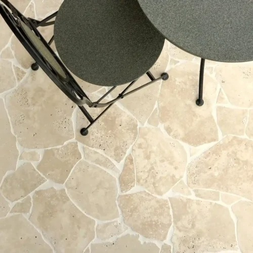Classic Travertine Crazy Paving