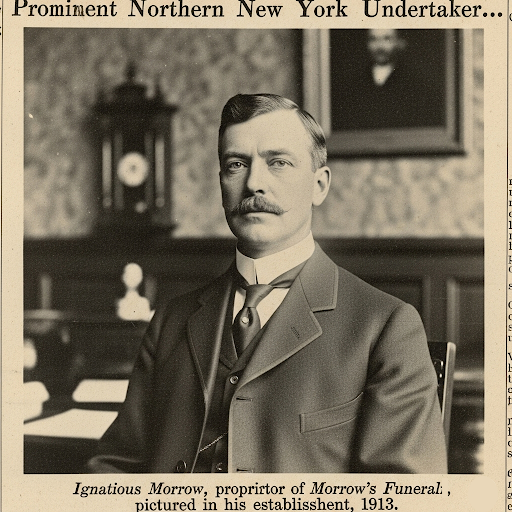 Ignatious Morrow, Morrow's Landing Funeral 