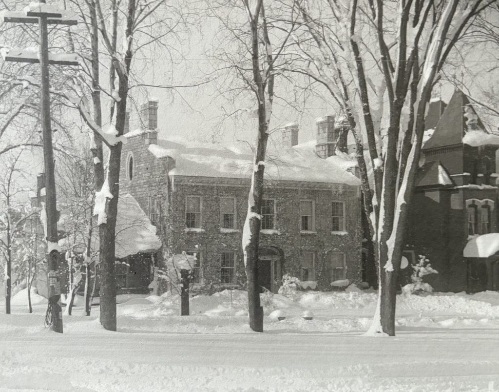 Richard E. Hungerford Mansion - 330 Washington Street (1884 - 1948) 1 Orville Hungerford homestead, left, Richard E. Hungerford home, right.